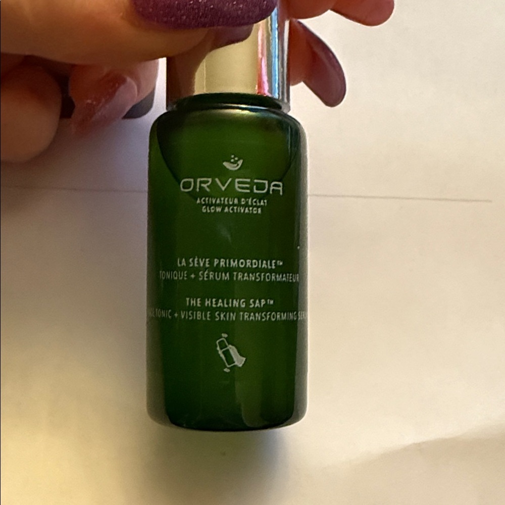 Orveda The Healing Sap Glow Activator Serum + Toner NEW